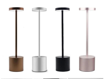 Rechargeable LED Night Light Table Lamp – Portable USB Desk Lamp for Bedroom, Restaurant, Hotel, Bar, and Living Room Decor &nbsp;