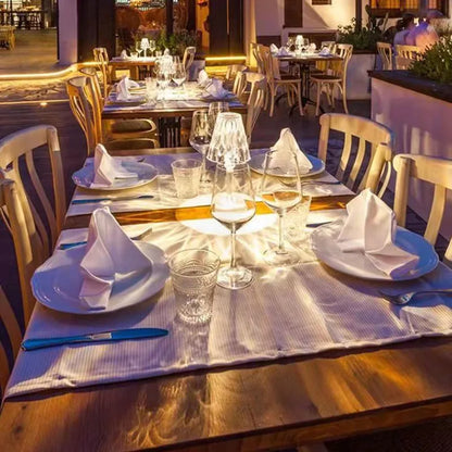 USB-Powered Diamond Crystal LED Table Lamp – Acrylic Decorative Night Light for Bedroom, Living Room, or Restaurant Ambiance