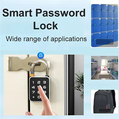 Smart Fingerprint Padlock – Keyless Biometric Security Lock with Password Access, Anti-Theft Protection, and TTLOCK/Tuya App Control