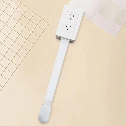 AB51 Extendable Power Socket Outlet – US Plug Electrical Extension for Home and Desk, No USB