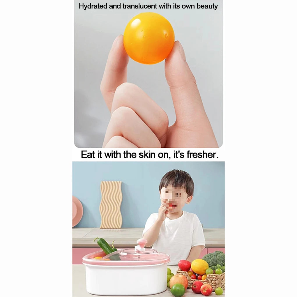 Effortless ABS Vegetable & Fruit Washing Basket – Gentle Lift Design with Drain Function