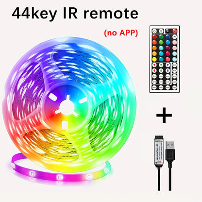 5V USB-Powered LED Strip Lights – Flexible Tape Light for Home, Bedroom, Room Décor, and TV Backlighting (Available in 5m, 10m, 20m, 30m lengths)