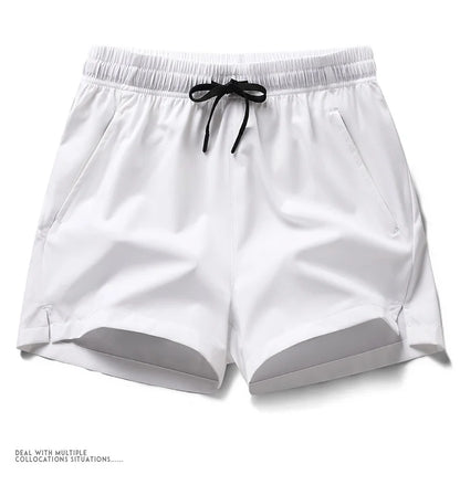 2024 Summer Trending 3-in-1 Sports Shorts – Unisex Running Pants with Zippered Pockets, Ideal for Couples