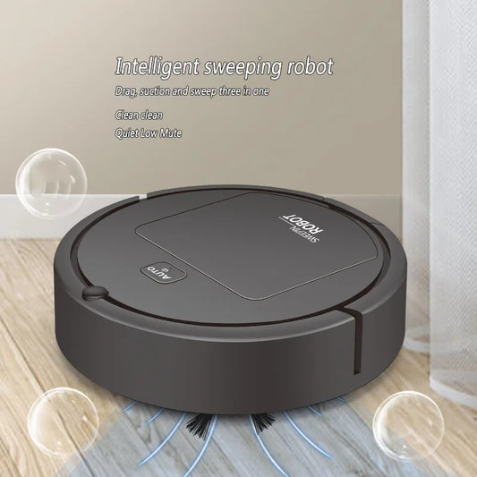 Smart Automatic Robot Vacuum Cleaner – Intelligent Dry & Wet Sweeping with Auto Charging for Home Use