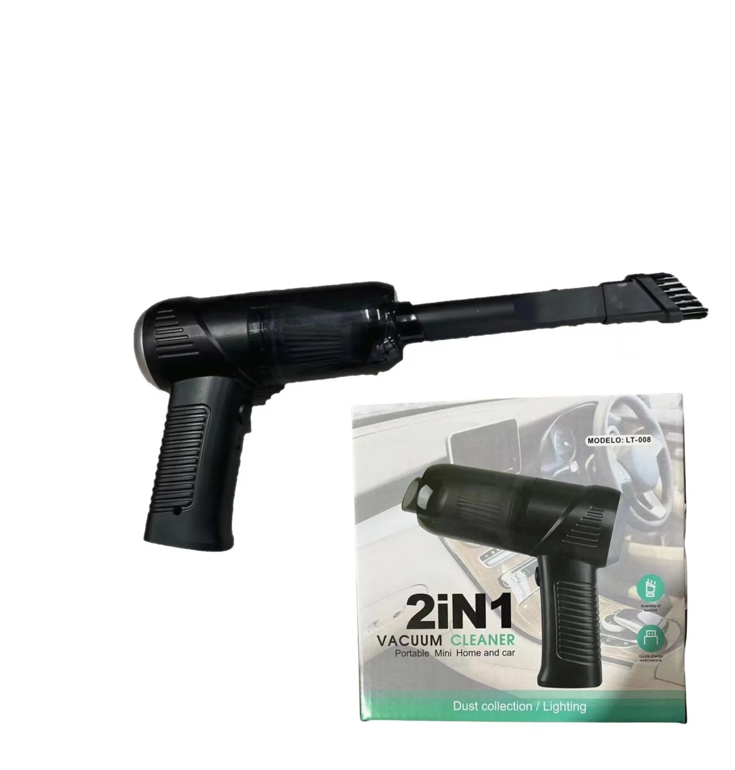 Cordless Wireless Car Vacuum Cleaner 6000Pa Strong Suction Handheld Vacuum for Home, Office, and Car Use