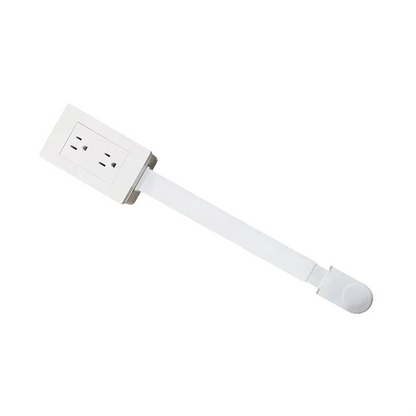AB51 Extendable Power Socket Outlet – US Plug Electrical Extension for Home and Desk, No USB