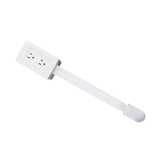 AB51 Extendable Power Socket Outlet – US Plug Electrical Extension for Home and Desk, No USB
