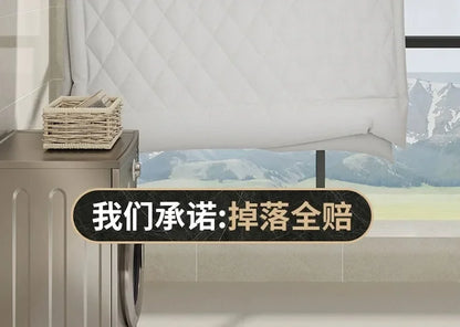 Wall-Mounted Folding Drying Rack – Retractable, No-Drill Indoor Clothes Hanger for Balcony or Laundry Room