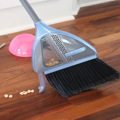 Smart Cordless Floor Sweeper – 2-in-1 Broom & Vacuum Cleaner with Dust Collection, Lazy Handheld Design for Effortless Cleaning