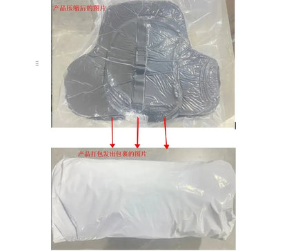 Universal Memory Foam Neck & Lumbar Support Cushion – Ergonomic Car Seat Pillow for Comfort & Posture