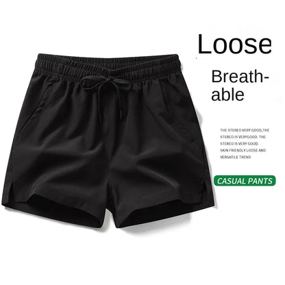2024 Summer Trending 3-in-1 Sports Shorts – Unisex Running Pants with Zippered Pockets, Ideal for Couples
