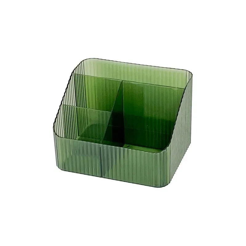 Desktop Cosmetic Organizer – Storage Box for Lipstick, Nail Polish, Jewelry, Brushes & Skincare Essentials