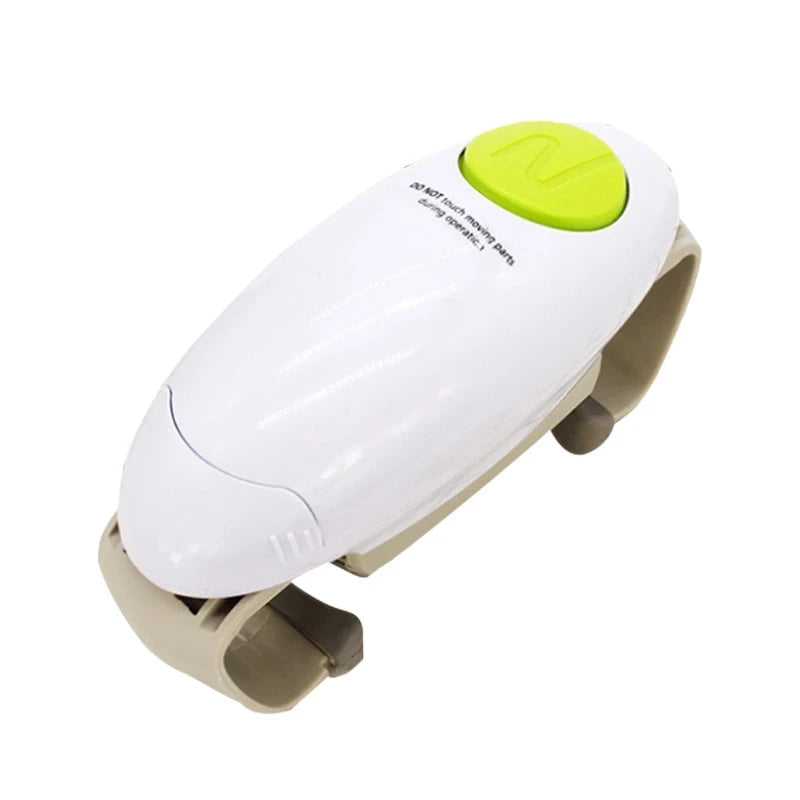 Automatic Electric Can and Jar Opener – Hands-Free Tin Opening Tool for Kitchen Use