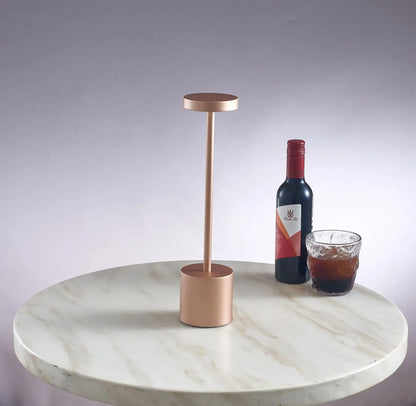 Rechargeable LED Night Light Table Lamp – Portable USB Desk Lamp for Bedroom, Restaurant, Hotel, Bar, and Living Room Decor &nbsp;