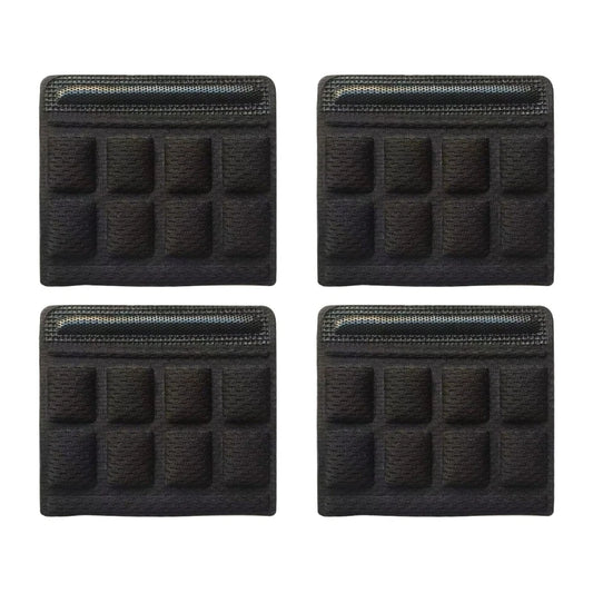 4pcs Universal Chin Strap Foam Pad Set – Replacement Chin Padding for Bike, Motorcycle, and Racing Helmets