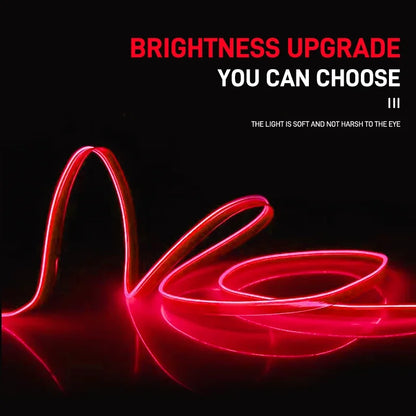 1M/3M/5M Flexible EL Neon Strip Light for Car Interior Decoration USB-Powered Ambient and Party LED Lighting for DIY Auto Styling &nbsp;