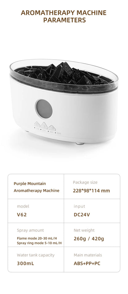 DC 24V Jellyfish-Inspired Electric Aroma Diffuser & Humidifier with RGB Lights and Remote Control for Home Use