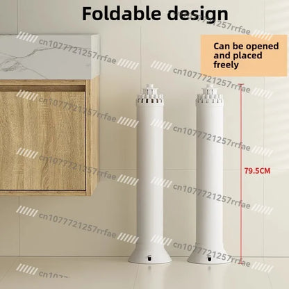 Foldable Octopus Drying Rack – No-Drill Retractable Removable Hanger for Balcony & Indoor Use