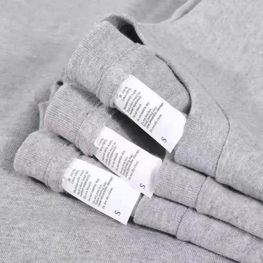 2-Pack Unisex Solid Color T-Shirts – 100% Cotton, Loose Fit, Short Sleeve, Basic Everyday Tees for Men & Women, White & Black Options