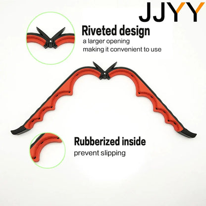 JJYY 5-in-1 Jar and Bottle Opener with Easy Grip – Quick Twist-Off Lid Remover for Bottles and Can Lids, Ideal for Everyday Cooking
