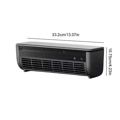 Rechargeable Wall-Mounted Air Cooling Fan – Portable Electric Desk Fan for Home, Kitchen, Bedroom, and Office