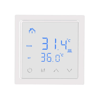Smart LCD Touchscreen Thermostat 16A Temperature Controller for Electric Floor Heating Systems