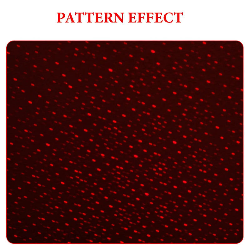 USB LED Starry Sky Projector Light – Car Interior Ambient Light, Spot Lamp, Decorative Atmosphere Lighting