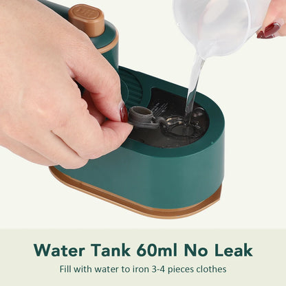 Compact Foldable Handheld Garment Steamer & Iron – Portable Steam & Dry Iron for Clothes, Ideal for Home and Travel