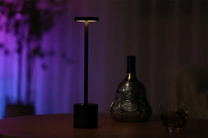 Rechargeable LED Night Light Table Lamp – Portable USB Desk Lamp for Bedroom, Restaurant, Hotel, Bar, and Living Room Decor &nbsp;