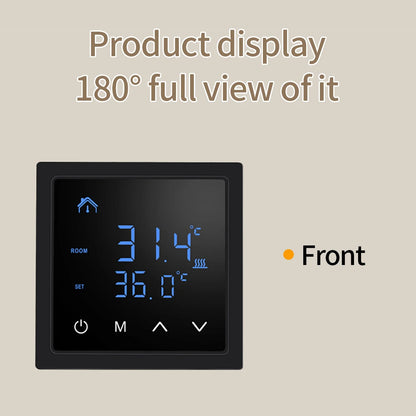 Smart LCD Touchscreen Thermostat 16A Temperature Controller for Electric Floor Heating Systems