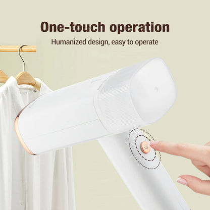 Portable Foldable Mini Handheld Steam Garment Iron for Clothes – Electric Clothes Steamer for Travel and Home Use