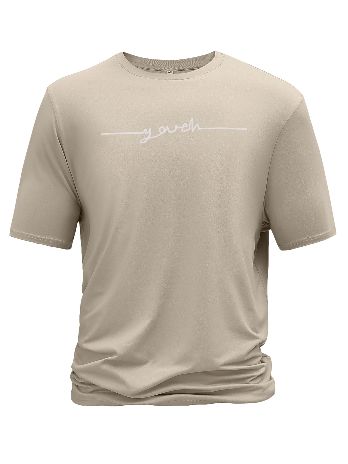 Men’s Summer Casual Crew Neck T-shirt with Unique Geometric Graphic Print — Short Sleeve Outdoor Top