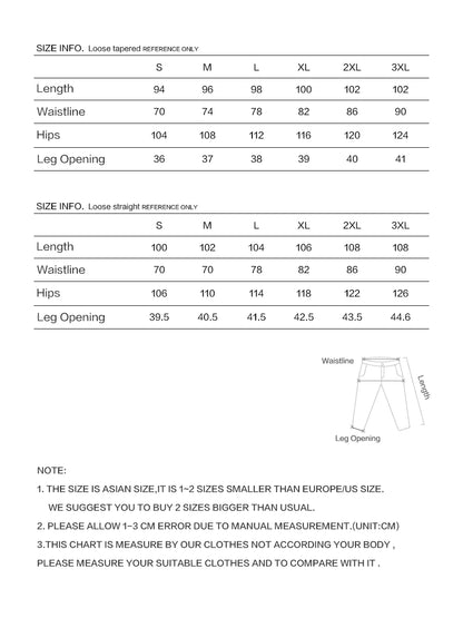 SIMWOOD 2025 Fall Oversized Jogger Sweatpants for Men – Comfortable Drawstring Trousers, Casual Gym Track Pants, Plus Size Available