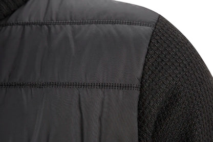 Men's Knit Baseball Jacket – Autumn Winter Casual Business Pullover Sweater, Korean Style Windbreaker Jumper