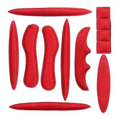 27-Piece Universal Foam Helmet Padding Kit – Sealed Sponge Replacement Pads for Motorcycle, Bicycle, and Outdoor Sports Helmets