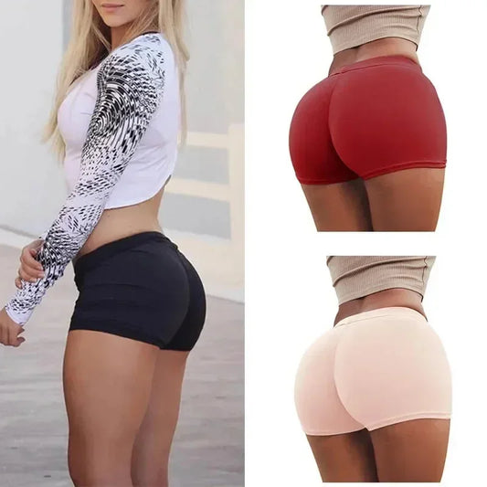 Women's High-Performance Fitness Shorts – Breathable, Stretchy, Slim Fit Activewear
