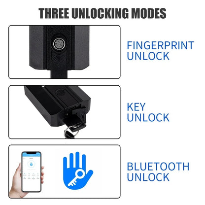 Smart Fingerprint Padlock – Keyless Biometric Security Lock with Password Access, Anti-Theft Protection, and TTLOCK/Tuya App Control