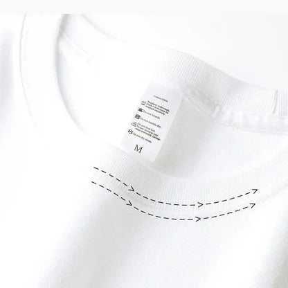 2-Pack Unisex Solid Color T-Shirts – 100% Cotton, Loose Fit, Short Sleeve, Basic Everyday Tees for Men & Women, White & Black Options