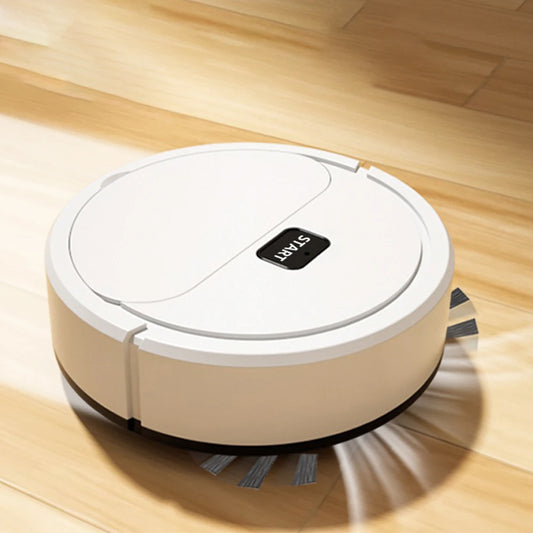 Fully automatic robot vacuum cleaner that sweeps, vacuums, and mops floors. Compact and smart 3-in-1 cleaner designed for home use, perfect for effortless cleaning.