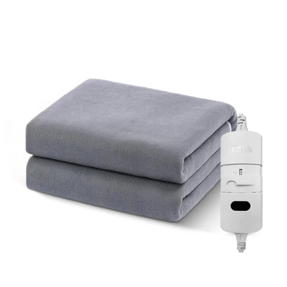 Double Electric Heating Blanket with Automatic Thermostat – 220V Bed Warmer Mattress Pad with EU Plug
