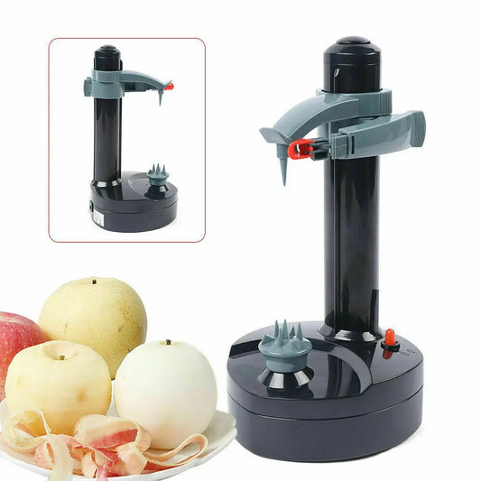 Automatic Electric Vegetable and Fruit Peeler – Multi-Function Rotating Peeling Tool for Potatoes, Carrots, and More