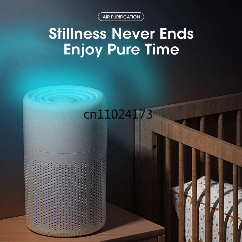 Compact Desktop Air Purifier – Portable HEPA Filter Air Cleaner for Home, Removes Odors and Freshens Air &nbsp;