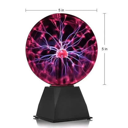 3/4/5/6 Inch Plasma Globe Lamp – LED Touch-Sensitive Magic Ball Night Light for Bedroom Decoration &amp; Kids Gifts &nbsp;