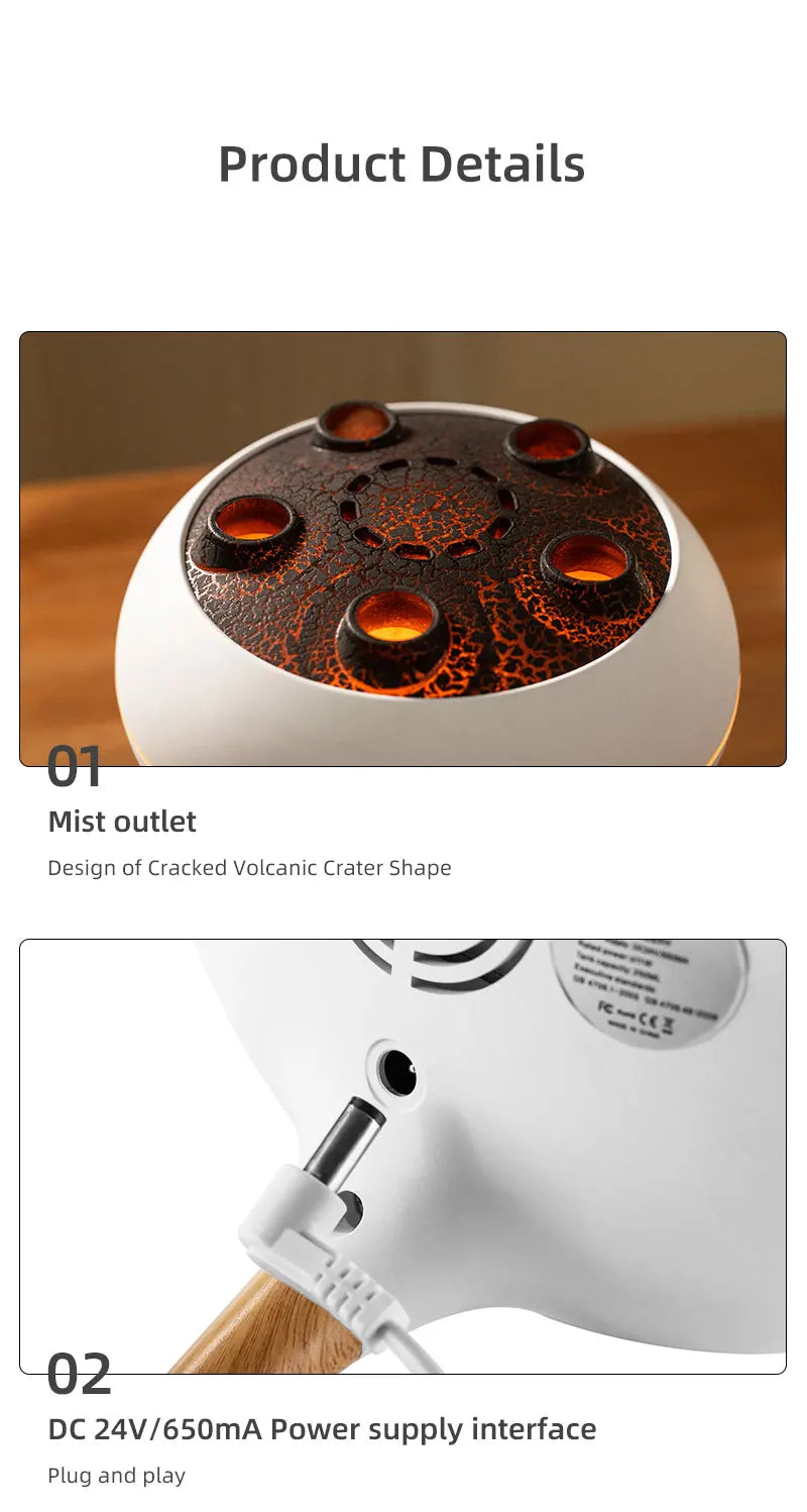 Creative Jellyfish-Shaped Ultrasonic Aroma Humidifier with Remote Control – Essential Oil Diffuser & Mist Maker