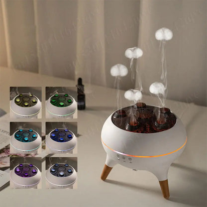 Color-Changing Jellyfish-Themed Air Humidifier & Aromatherapy Diffuser with LED Night Light – Ideal for Home, Bedroom, or Office