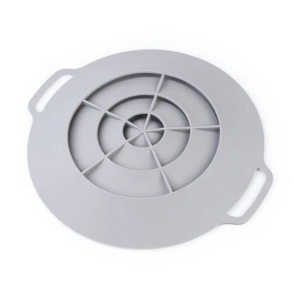 30cm Silicone Anti-Spill Pot Lid – Reusable Splash-Proof Cover for Microwave, Gas Cooktops & Kitchen Use