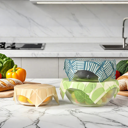 WEEDI Eco-Friendly Beeswax Food Wraps – Reusable, Plastic-Free Food Storage Alternative for Sustainable Living