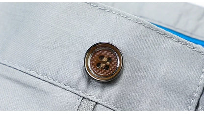 Men's Summer Bamboo Fiber Slim Fit Business Trousers – Breathable, Stylish Formal Long Pants for Casual or Office Wear