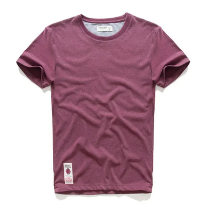 Men’s Cotton Short Sleeve T-Shirt – Casual O-Neck Basic Tee for Summer – Y2K Streetwear Style High-Quality Top &nbsp;