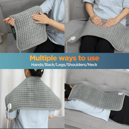 58x29CM Electric Heated Blanket Pad – Thermal Warming Mat for Sofa, Bed, and Winter Home Use &nbsp;